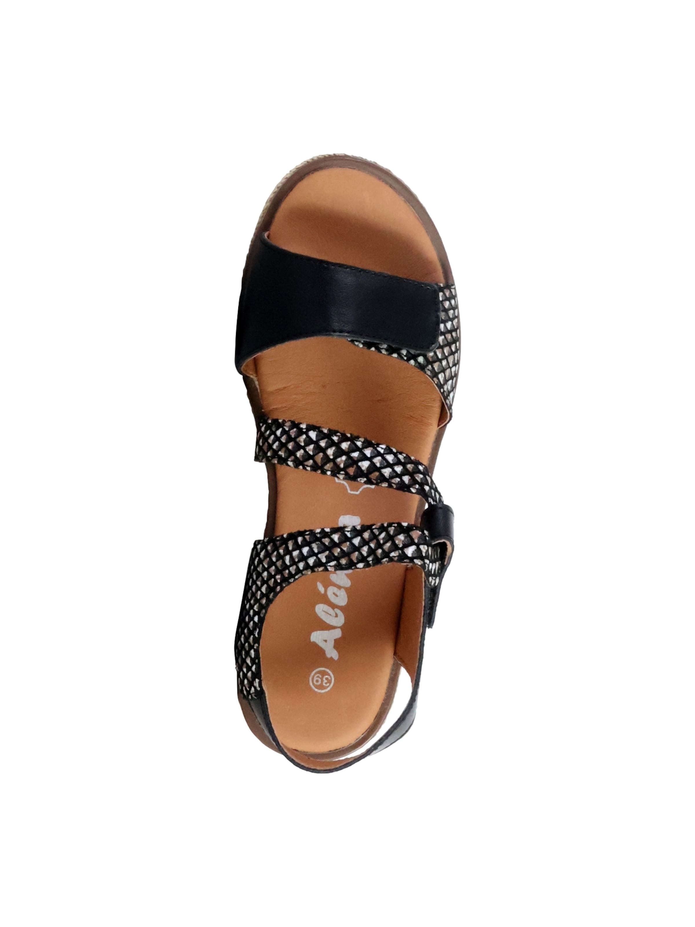 The Divine Factory Sandal in Black