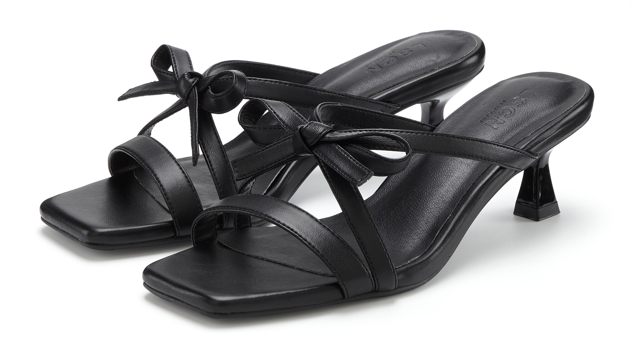 LSCN by LASCANA Pantolette i svart