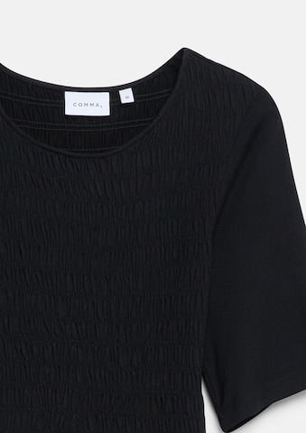 COMMA T-Shirt in Schwarz