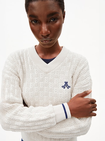 ARMEDANGELS Strickpullover CAARLAS STRUCTURE in Beige