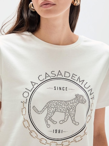 T-shirt Lola Casademunt en blanc