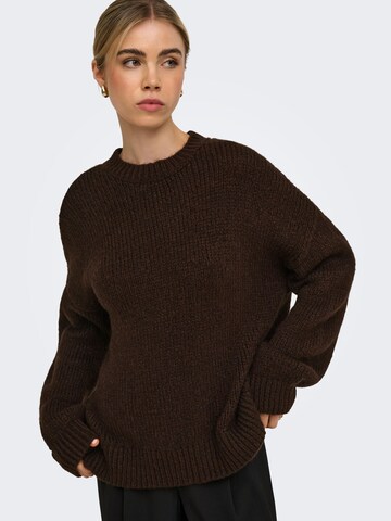 ONLY Sweater 'ONLHenry' in Brown: front