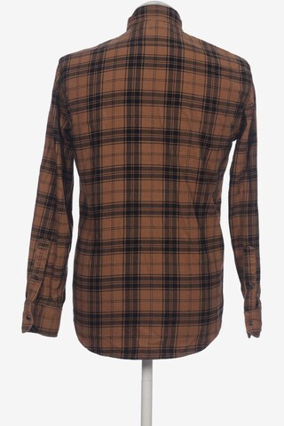 REPLAY Button Up Shirt in S in Brown