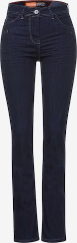 CECIL Slimfit Jeans in Blauw: voorkant