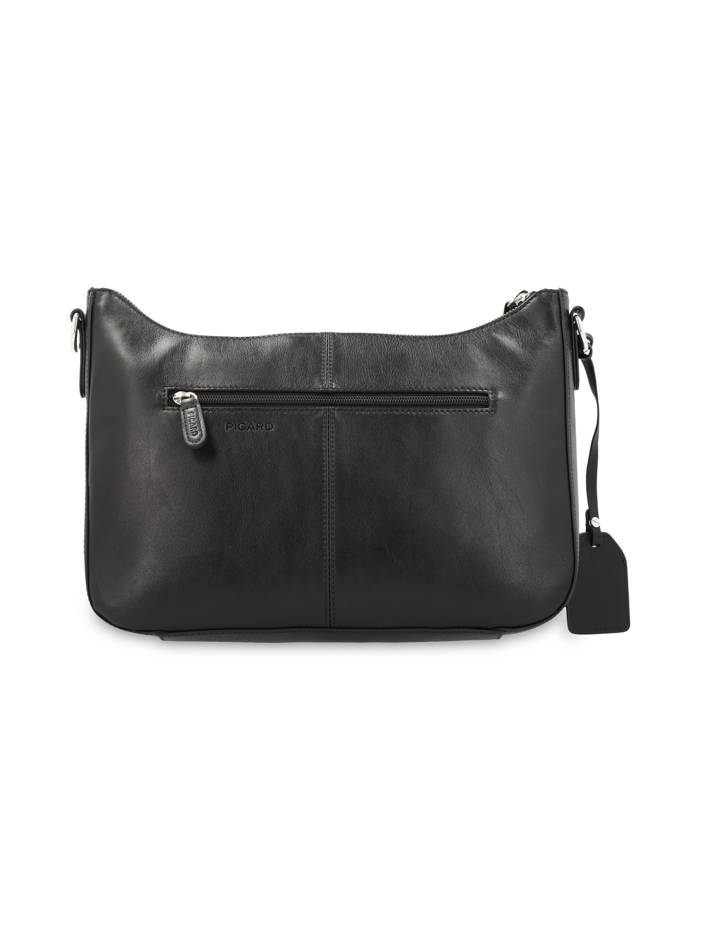 Picard Schultertasche 'Donna' in Schwarz