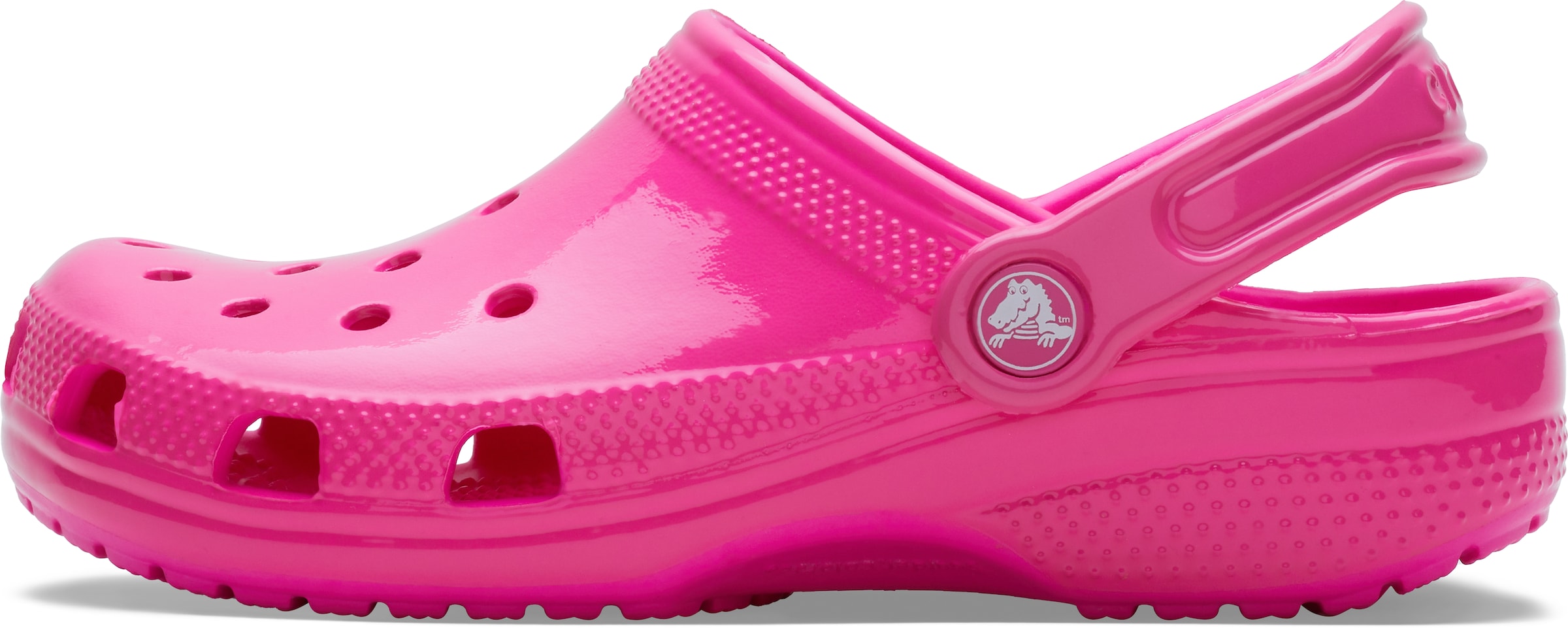 Crocs Lage schoen ' Classic ' in Roze: voorkant