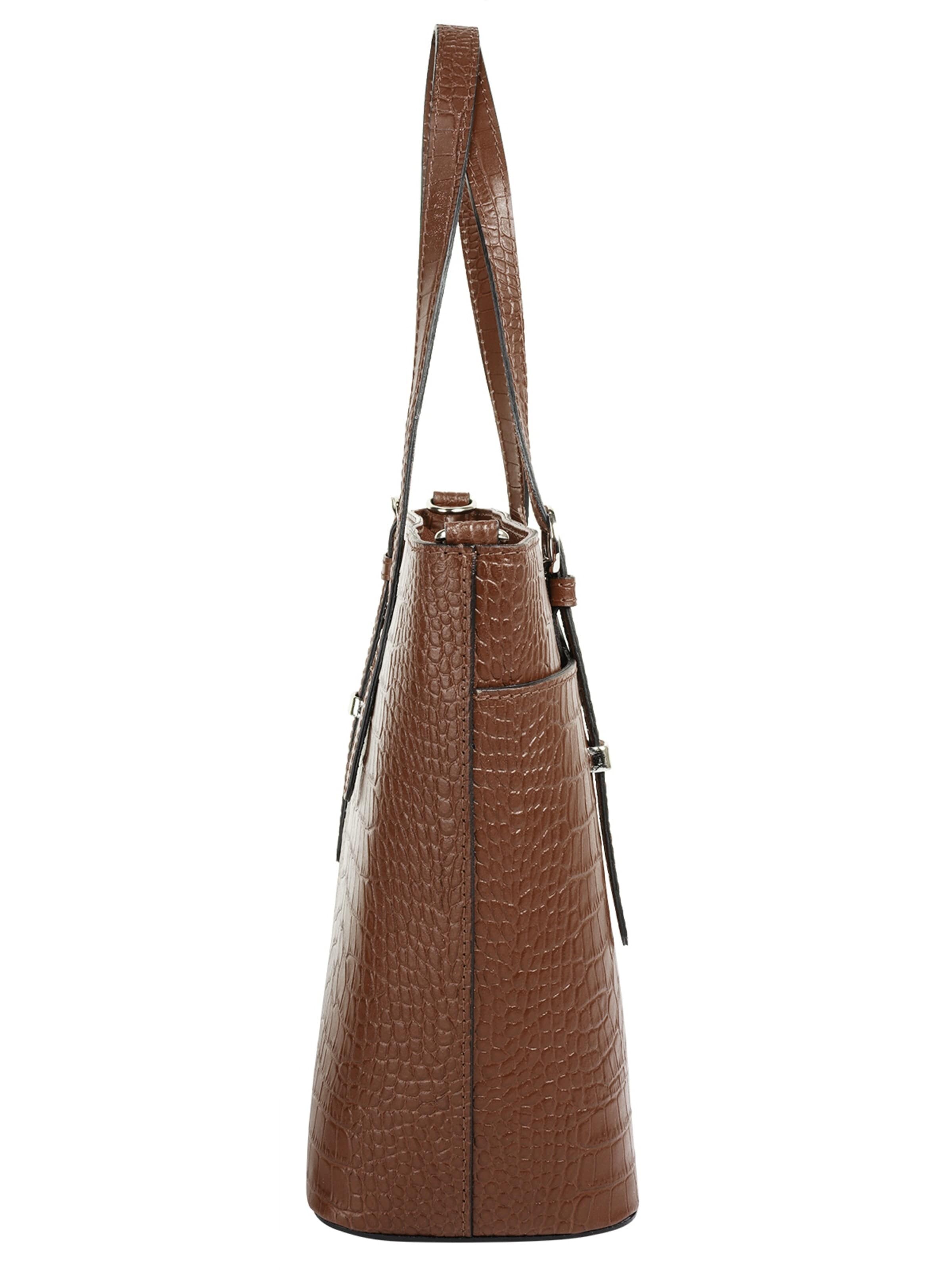 Cluty Handbag in Brown