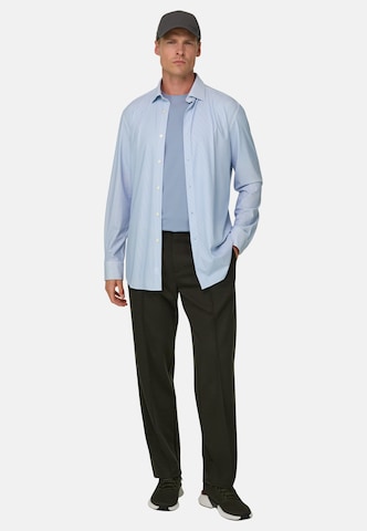 Coupe slim Chemise Boggi Milano en bleu