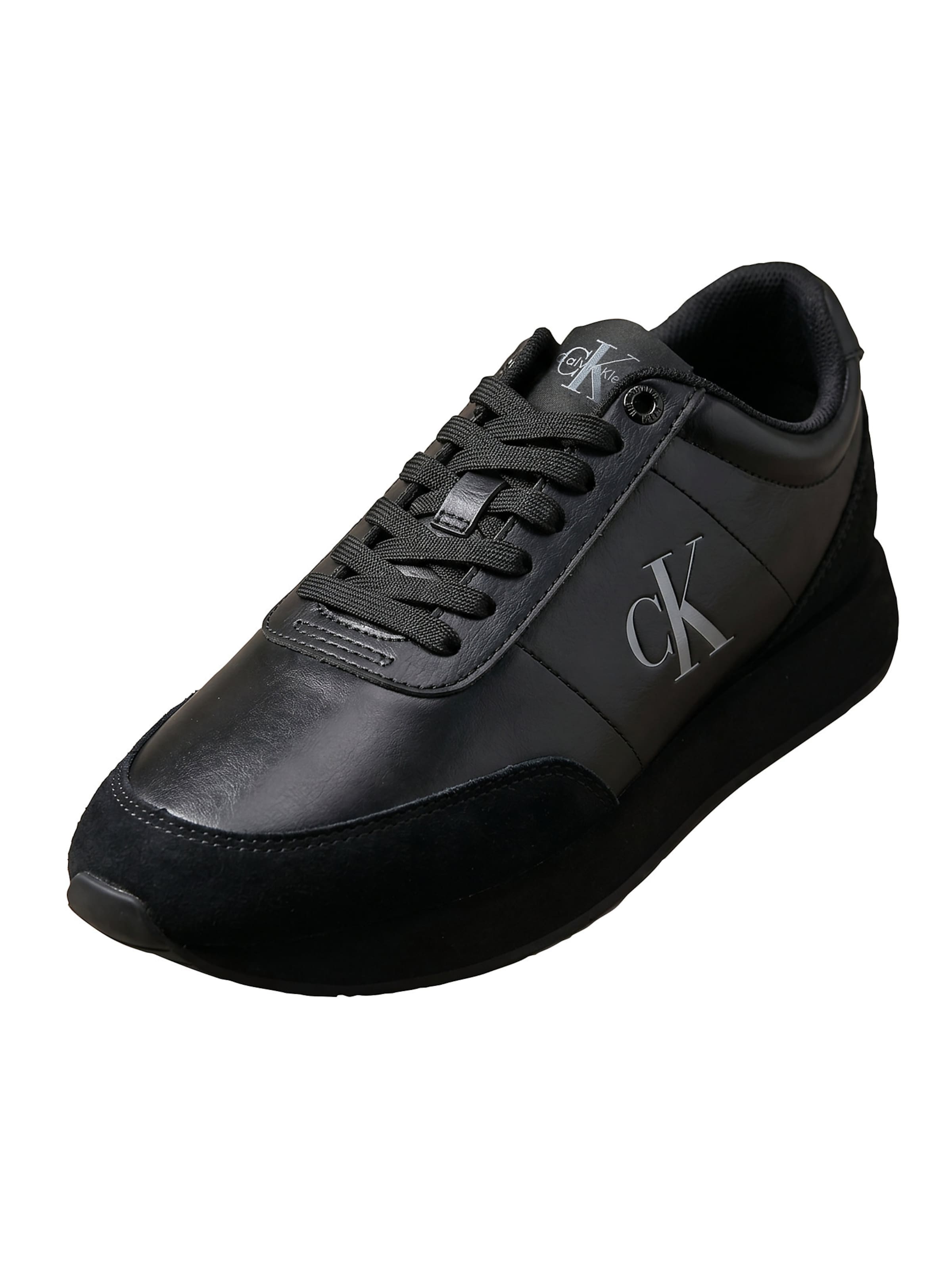 Calvin Klein Regular Platform trainers in Black