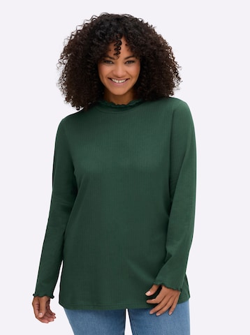 SHEEGO Shirt in Grün: Vorderseite