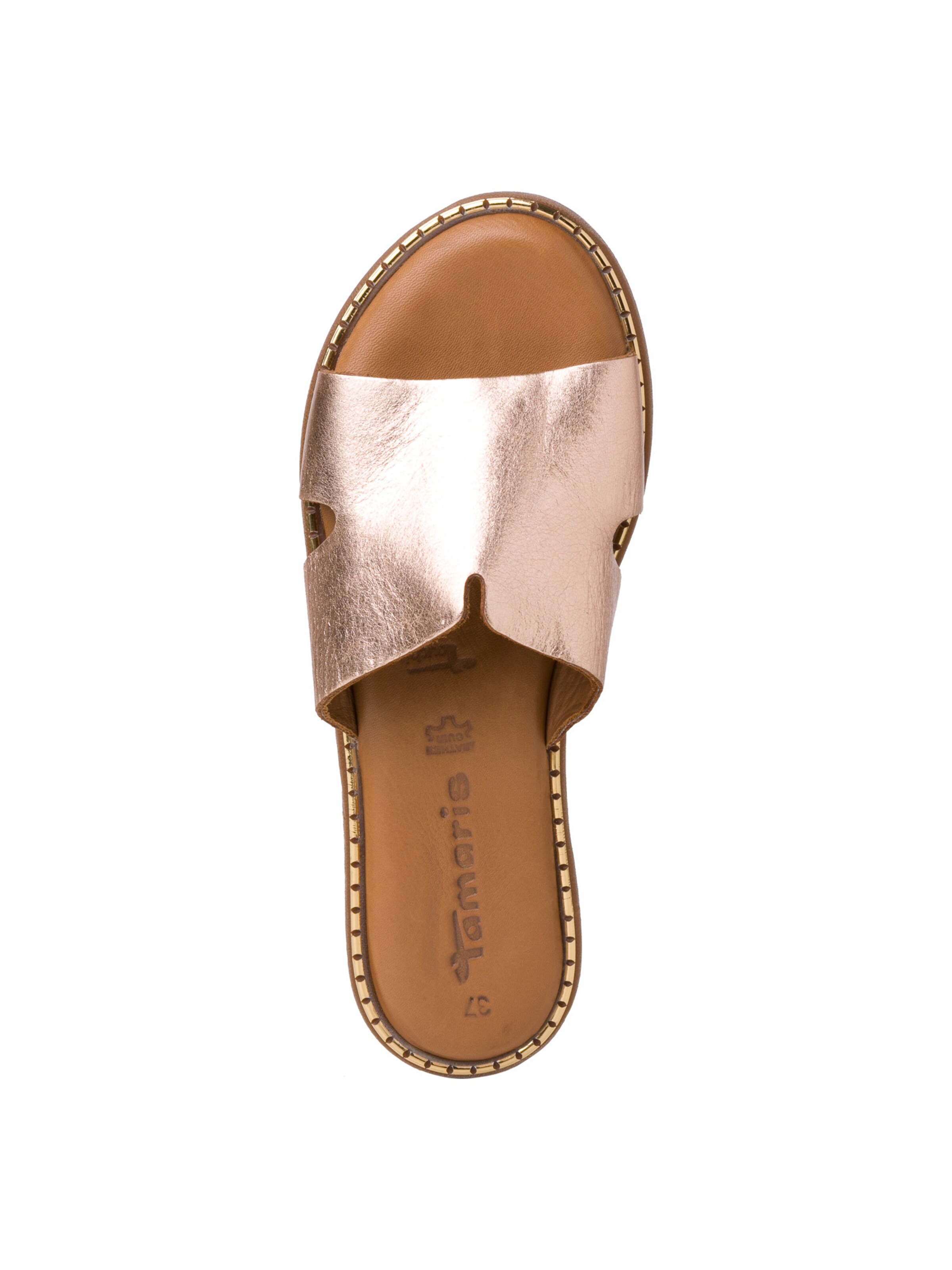 Tamaris Mule in Gold