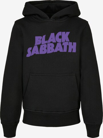 Sweat 'Black Sabbath ' F4NT4STIC en noir : devant
