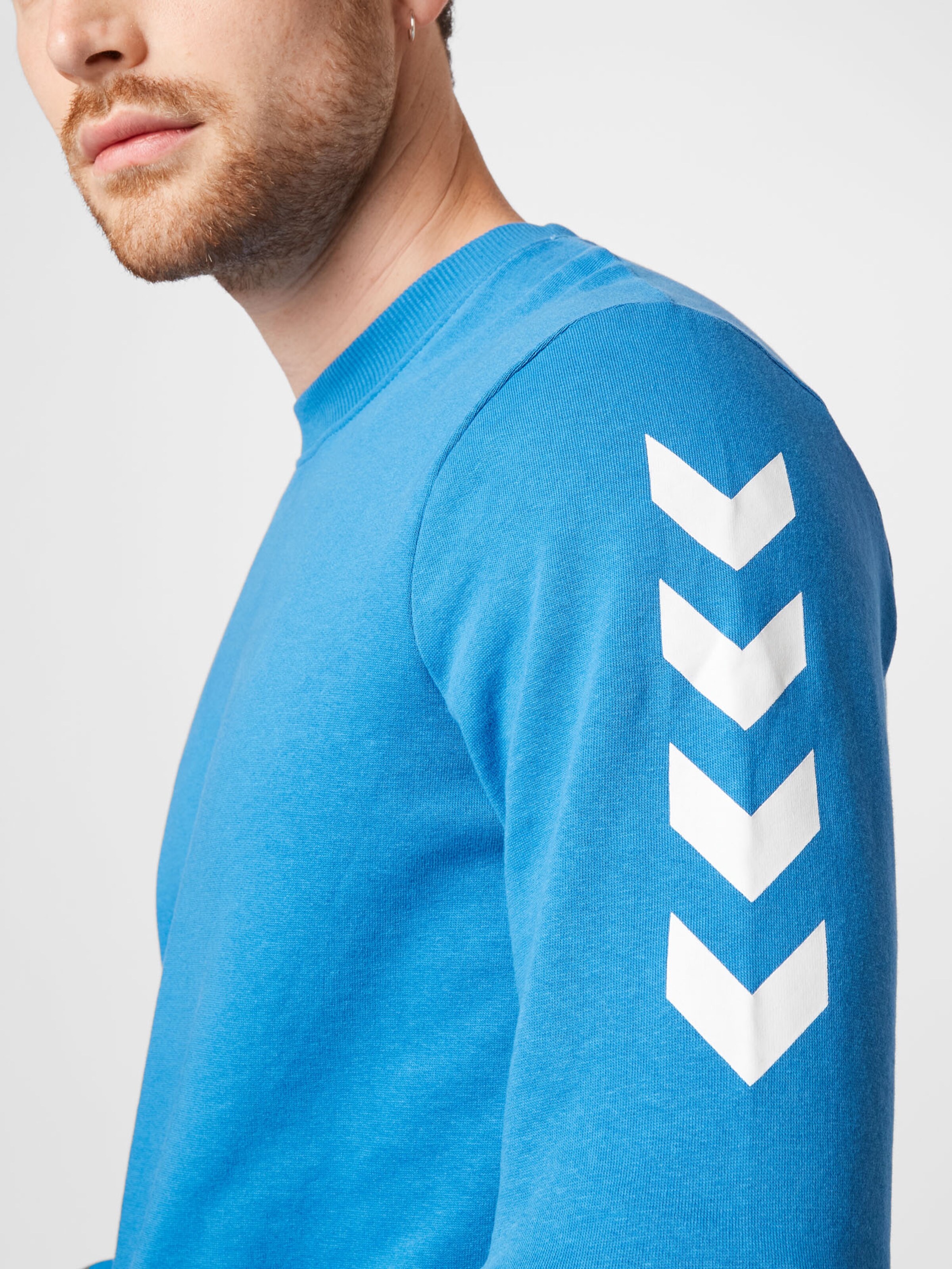 Frauen Sportarten Hummel Sweatshirt in Blau - MB70969 Frauen Sportarten Hummel Sweatshirt in Blau - MB70969