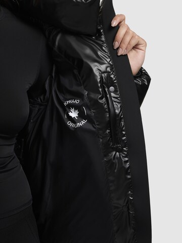 khujo Jacke ' RINJA SHINY ' in Schwarz