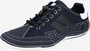 bugattiSportske cipele na vezanje 'Canario' - plava boja: prednji dio