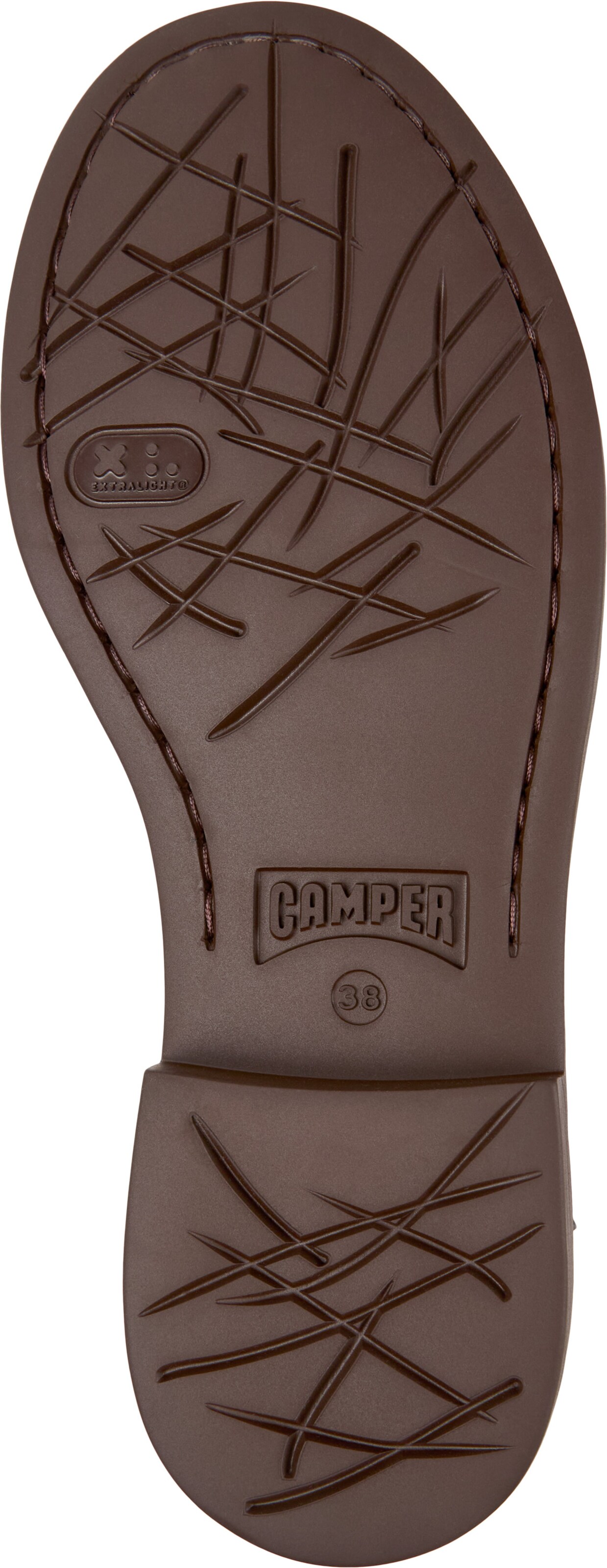 CAMPER Lace-up shoe ' Dean ' in Brown