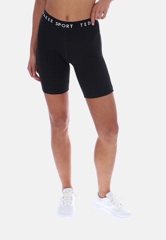 Ted Baker - Slimfit Pantalón deportivo 'Ally Essentials' en negro: frente
