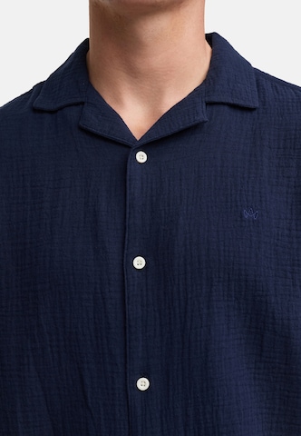 Kronstadt Regular fit Button Up Shirt 'Avery' in Blue