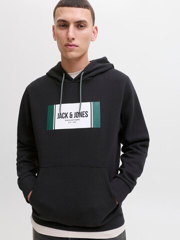 Sweat-shirt 'JJHAYATO' JACK & JONES en noir