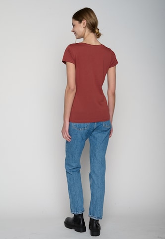GREENBOMB Shirt in Rood