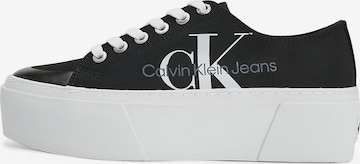 Calvin Klein Jeans Sneakers in Black: front