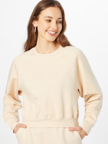 ABOUT YOU Sweatshirt 'Marin' in Beige: front