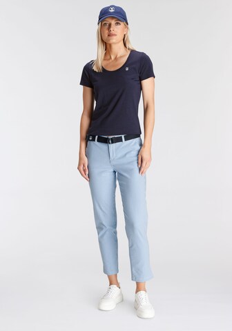 DELMAO Slim fit Chino Pants in Blue