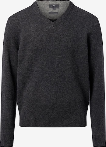 Andrew James Pullover in Grau: Vorderseite