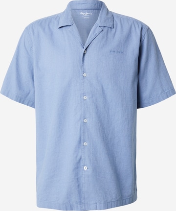 Pepe Jeans Regular fit Риза в синьо: отпред