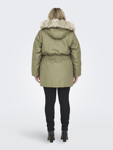 Parka d’hiver 'Irena' ONLY Carmakoma en vert