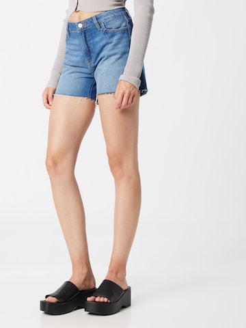 ESPRIT Slimfit Shorts in Blau: predná strana