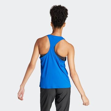 ADIDAS PERFORMANCE Спортивный топ 'Adizero Essentials' в Синий