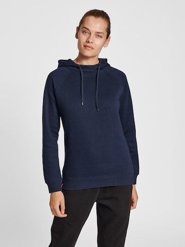 Hummel Athletic Sweatshirt in Blue: front