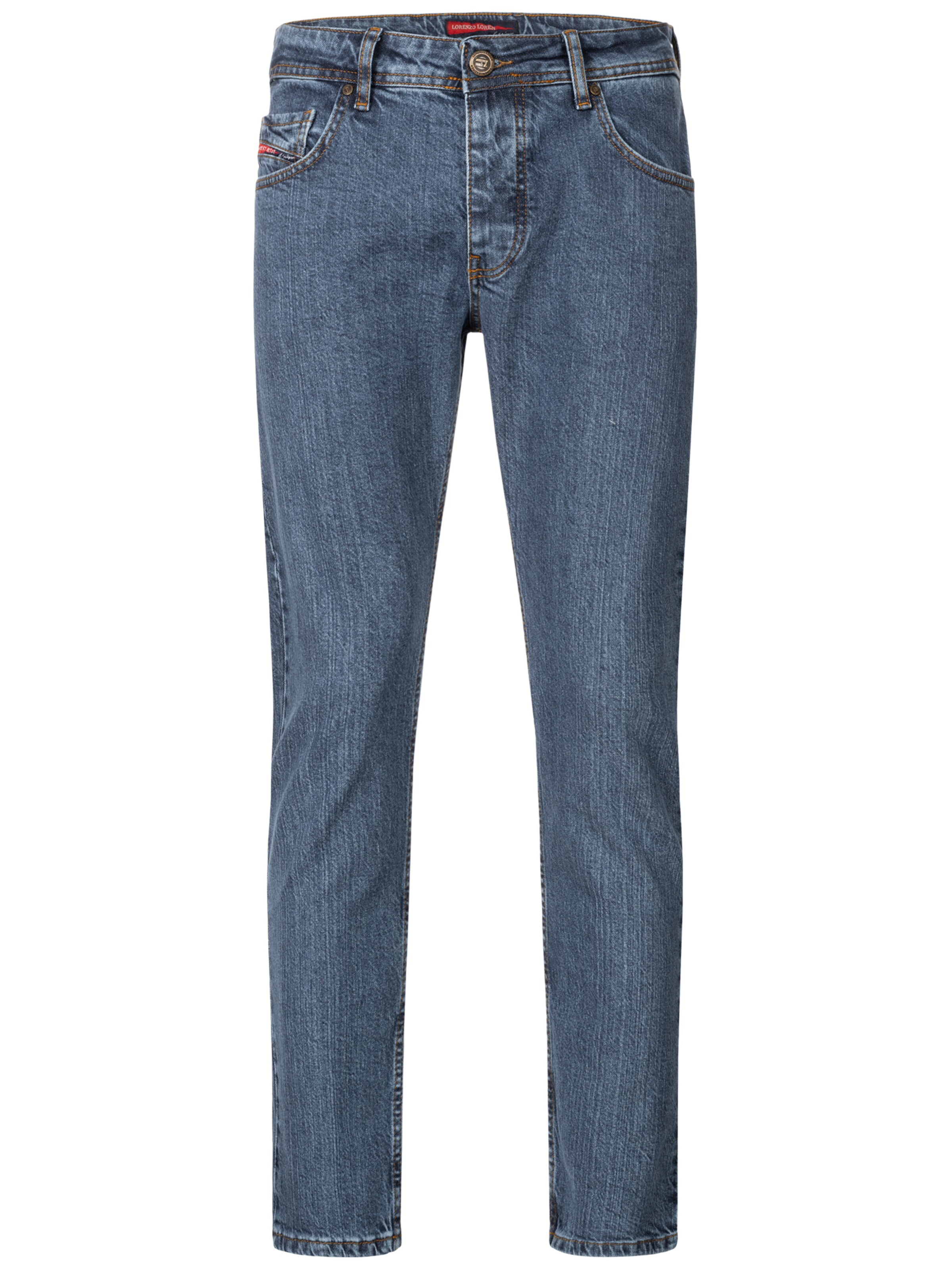 Lorenzo Loren Regular Jeans in Blauw: voorkant