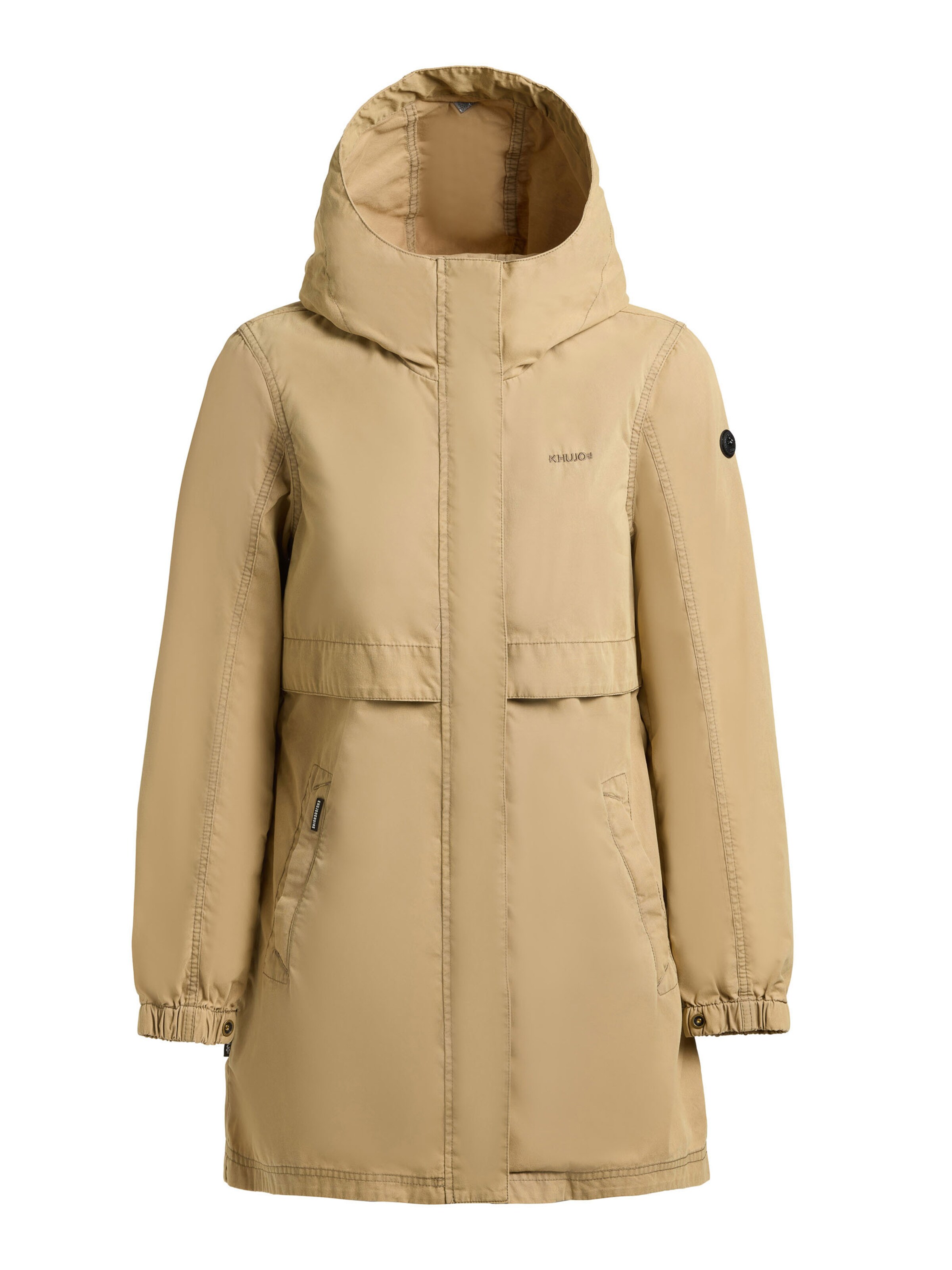 Veste mi-saison 'Brava' khujo en marron : devant