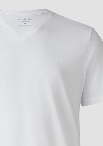 s.Oliver Men Big Sizes Shirt in White