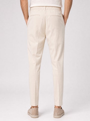 WOTEGA Tapered Chino Pants 'Studio Pant' in Beige