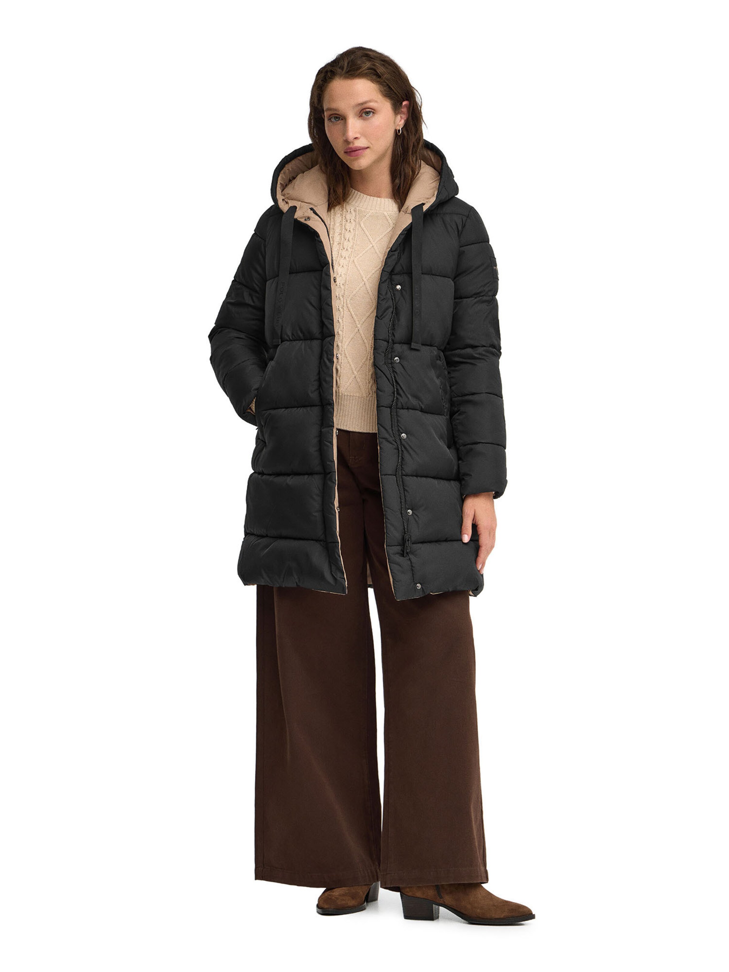 Polo Club Winter Jacket 'GINA' in Black