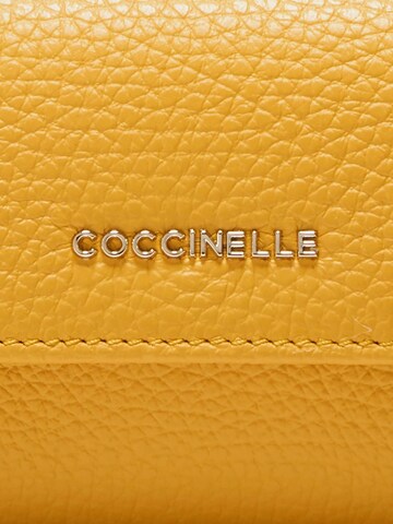 Coccinelle Portemonnaie 'COCCINELLE METALLIC' in Gelb