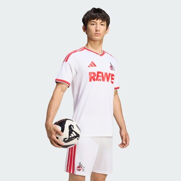 ADIDAS PERFORMANCE Jersey '1. FC Köln 26/27' in White: front