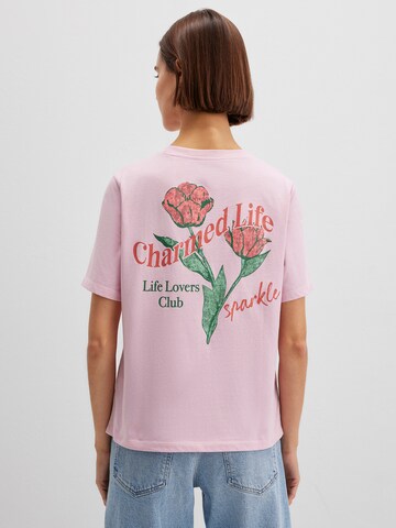 T-shirt Mavi en rose : devant