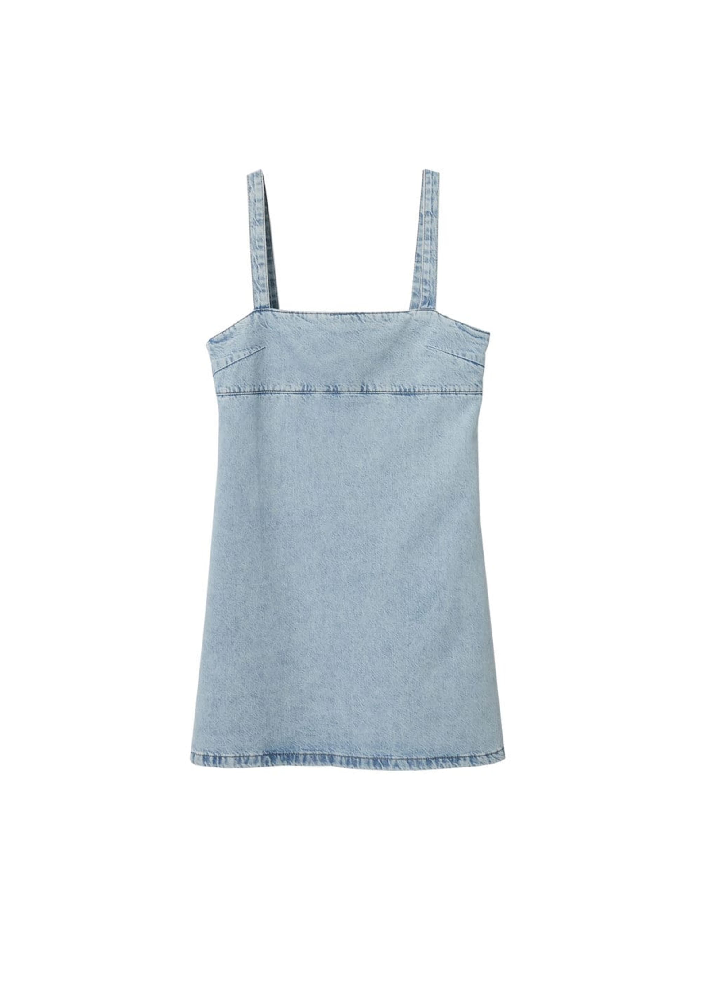 MANGO Рокля 'Kyomi' в синьо: отпред