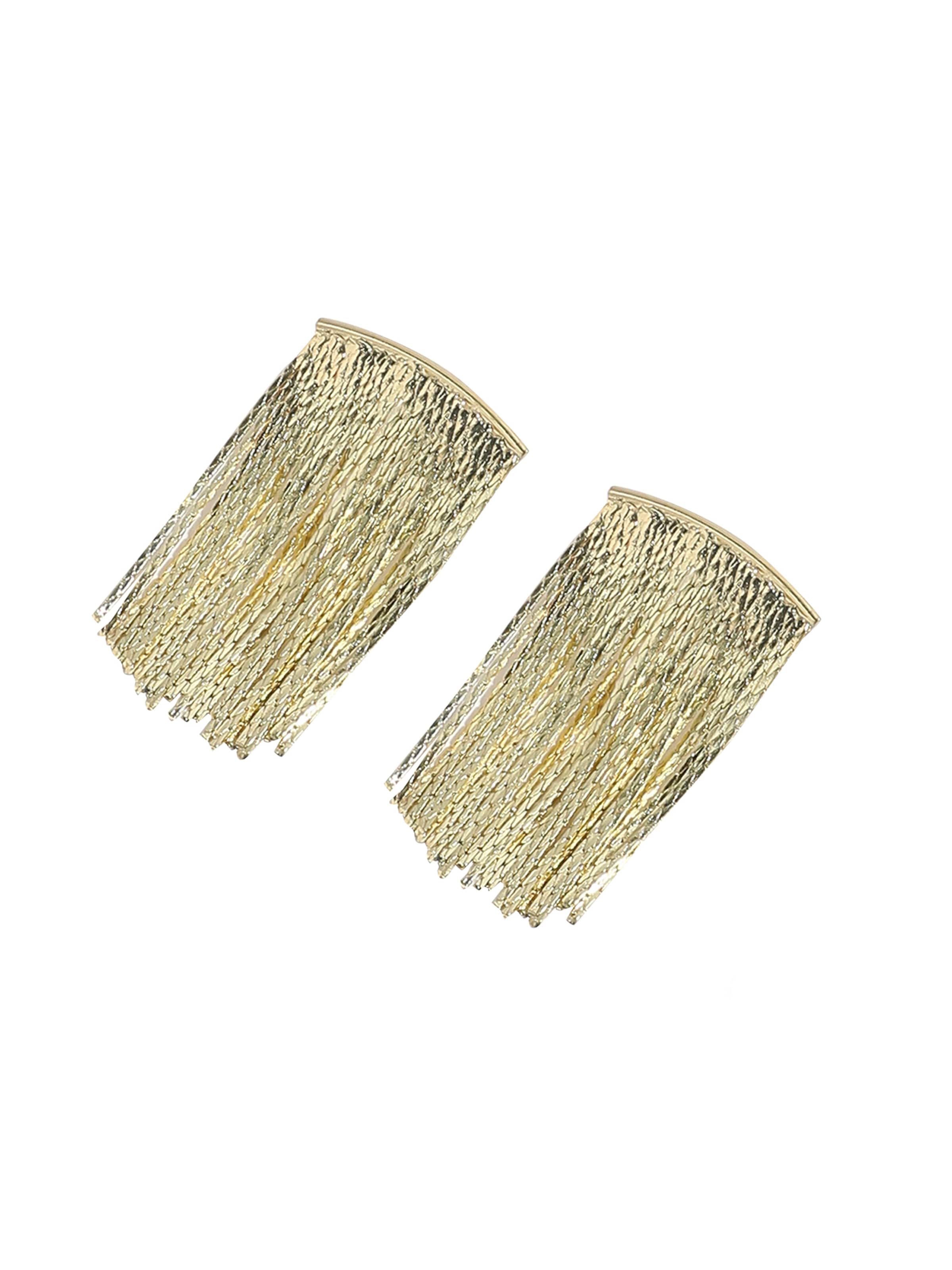 auksinė SOHI Auskarai 'Damaris': priekis