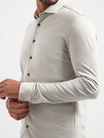 No Excess Slim fit Button Up Shirt in Grey
