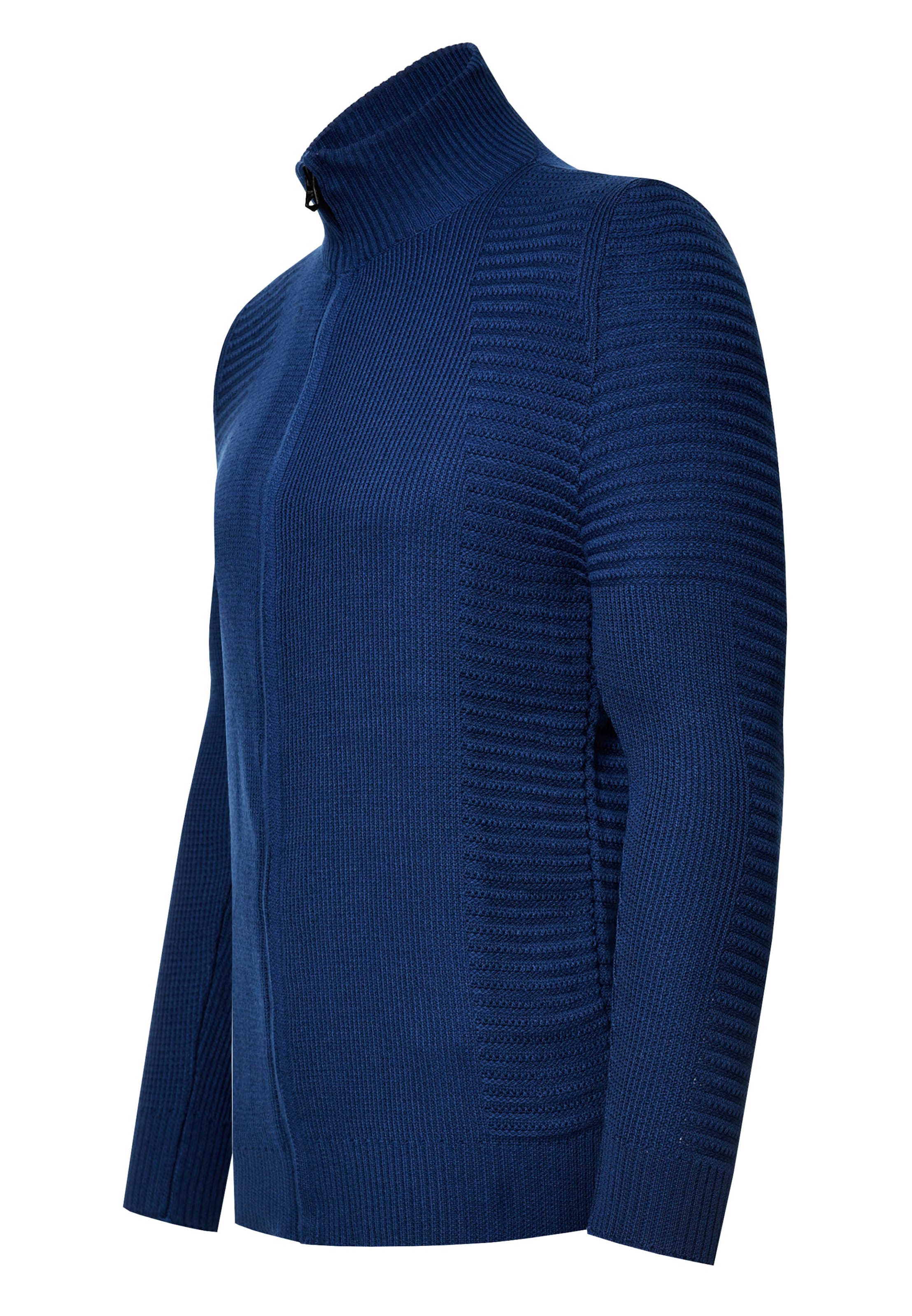 Rusty Neal Gebreid vest in Blauw