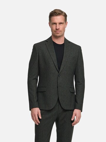 Zuitable Slim fit Suit Jacket 'DiNick' in Green: front