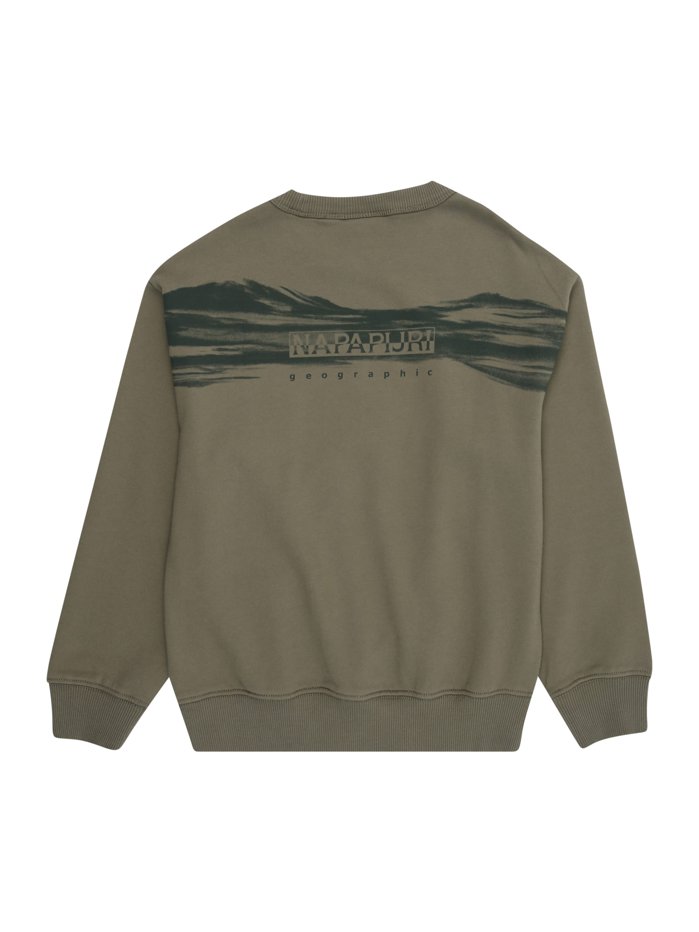 NAPAPIJRI - Sweatshirt 'B-AHR' em verde