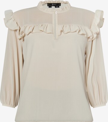 faina Blouse in Wit: voorkant