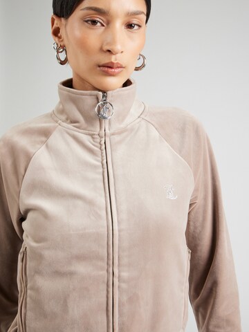 Juicy Couture Bluza rozpinana 'TANYA' w kolorze brązowy