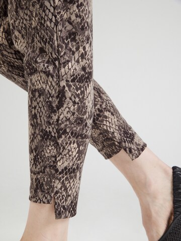 Effilé Pantalon à pince 'IH Kate' ICHI en marron